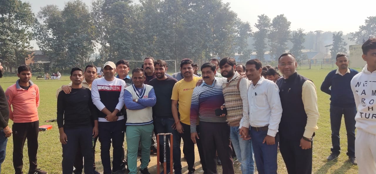 Cricket Match in College 